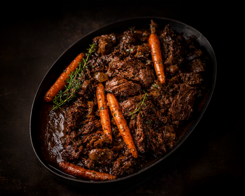 Chuck Roast Red Wine Braise